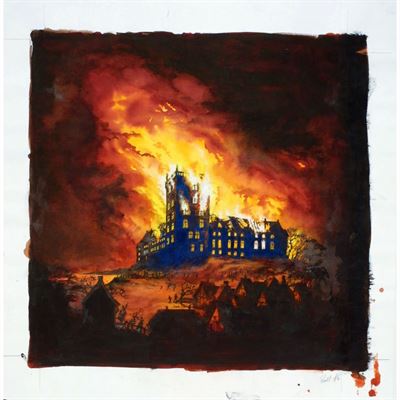 Offentlig Rundvisning: Slotsbrand, storpolitik og Spaniere